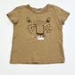 Brown cheetah tee - Size 3