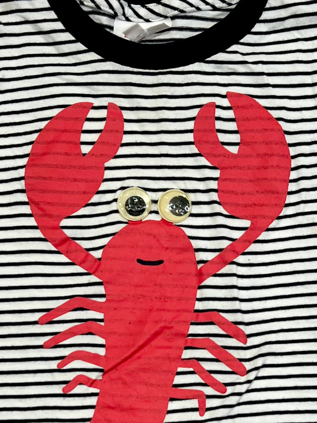 Striped lobster tee - Size 3