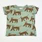 Green tigers tee - Size 3
