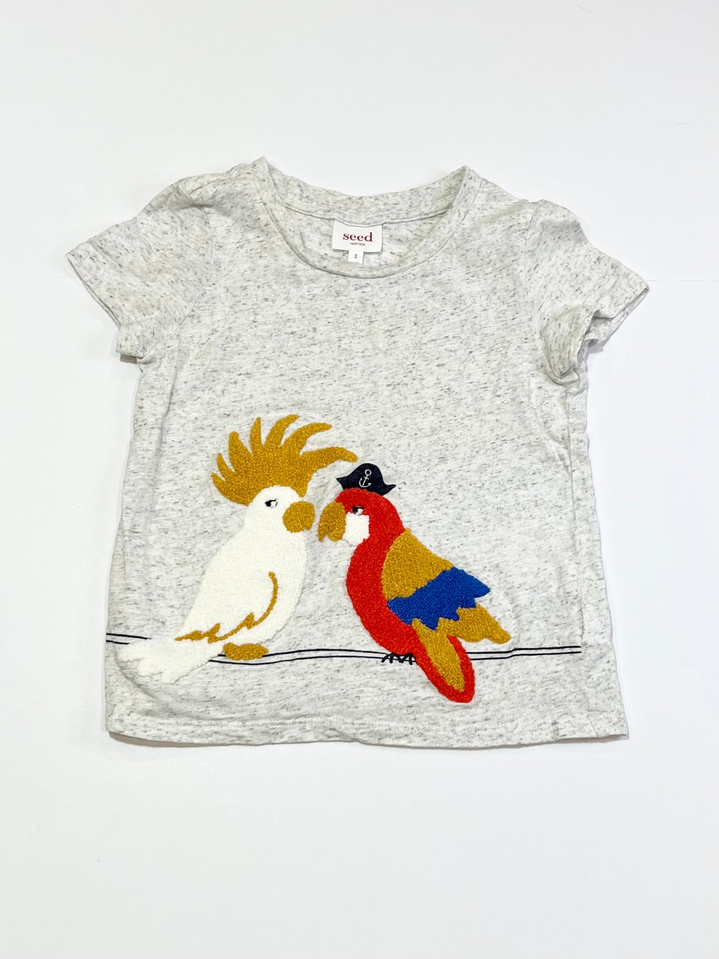Pirate birds tee - Size 3