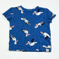 Blue pelicans tee - Size 3
