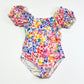 Floral one piece swimmers - Size 3