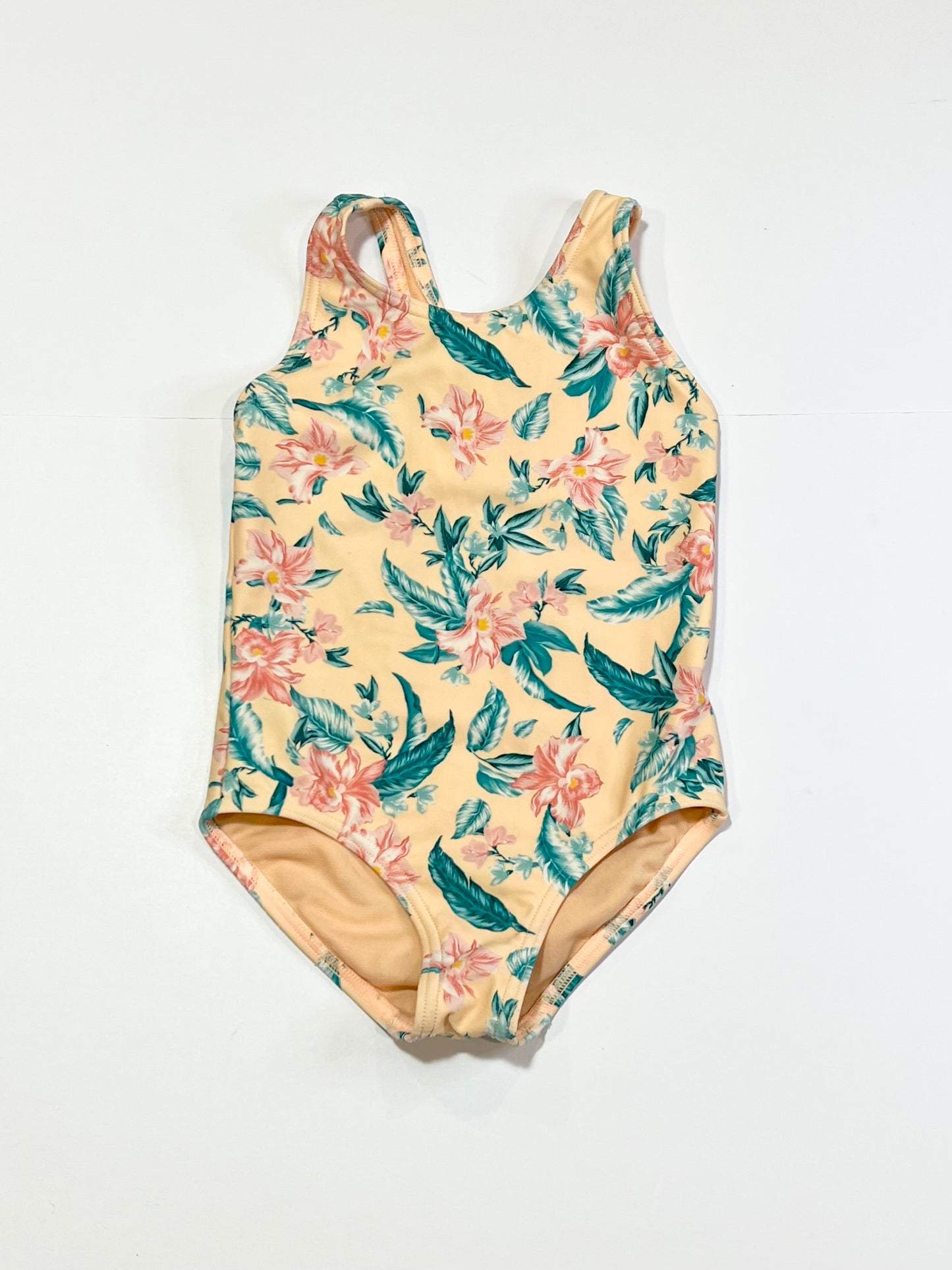 Floral one piece swimmers - Size 3