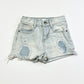Distressed denim shorts - Size 3