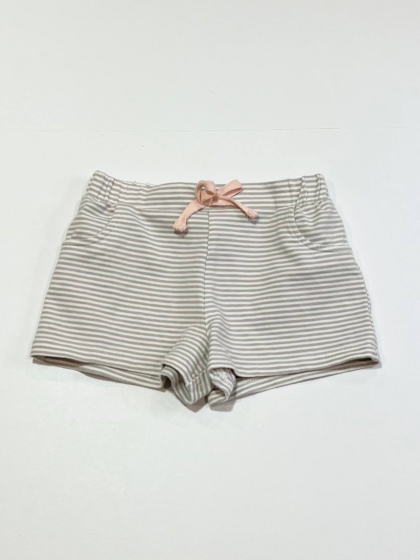 Striped jersey shorts - Size 3