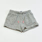 Grey sparkle sweat shorts - Size 3