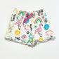 Animals and raindows jersey shorts - Size 3-4