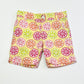 Yellow citrus shorts - Size 3