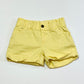 Yellow shorts - Size 3