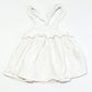 White muslin tie-up top - Size 3