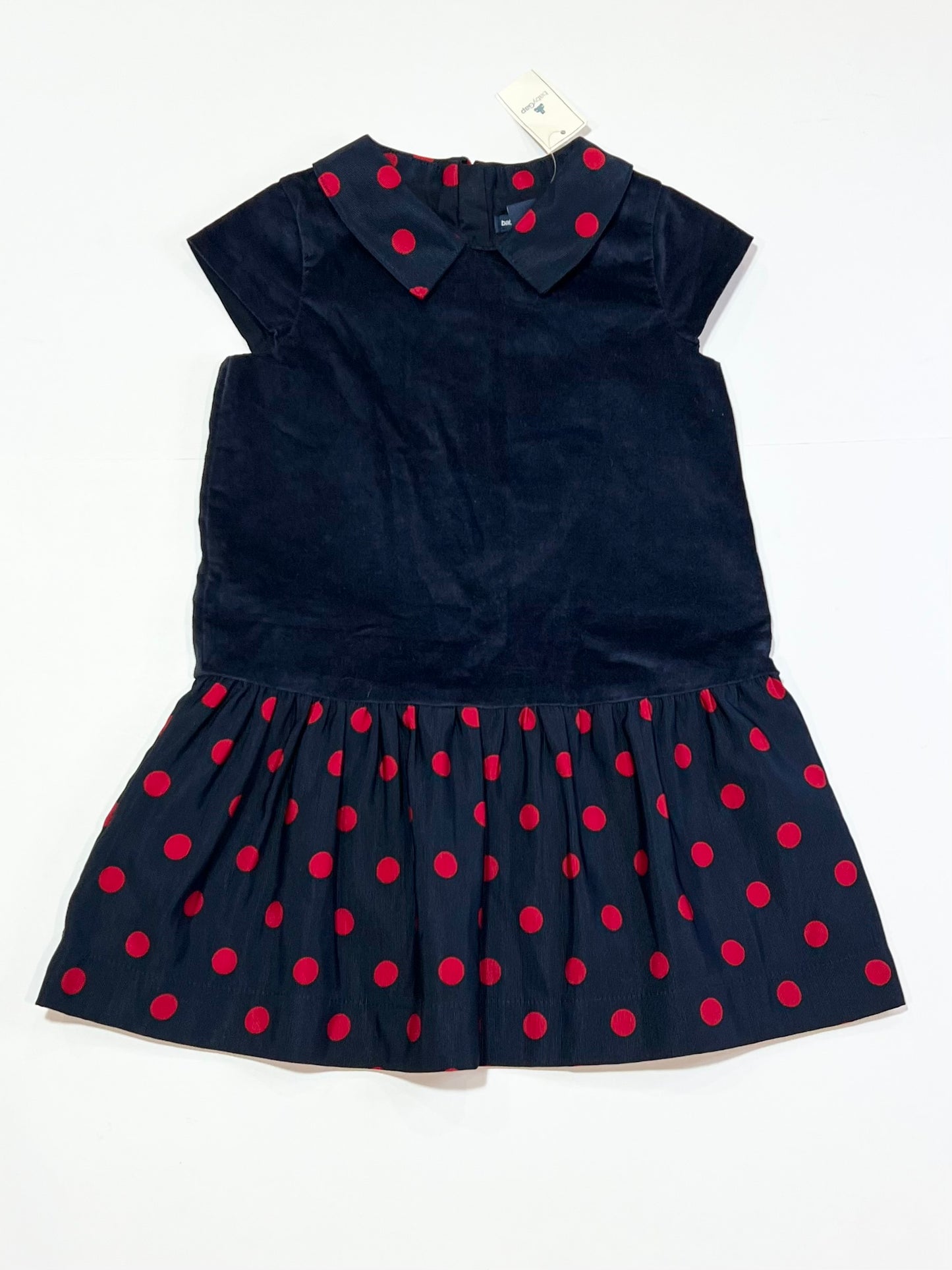 Navy velour brand new - Size 3