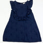 Navy ruffle dress - Size 3
