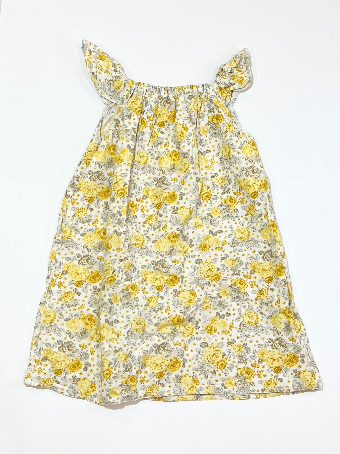 Yellow roses dress - Size 3
