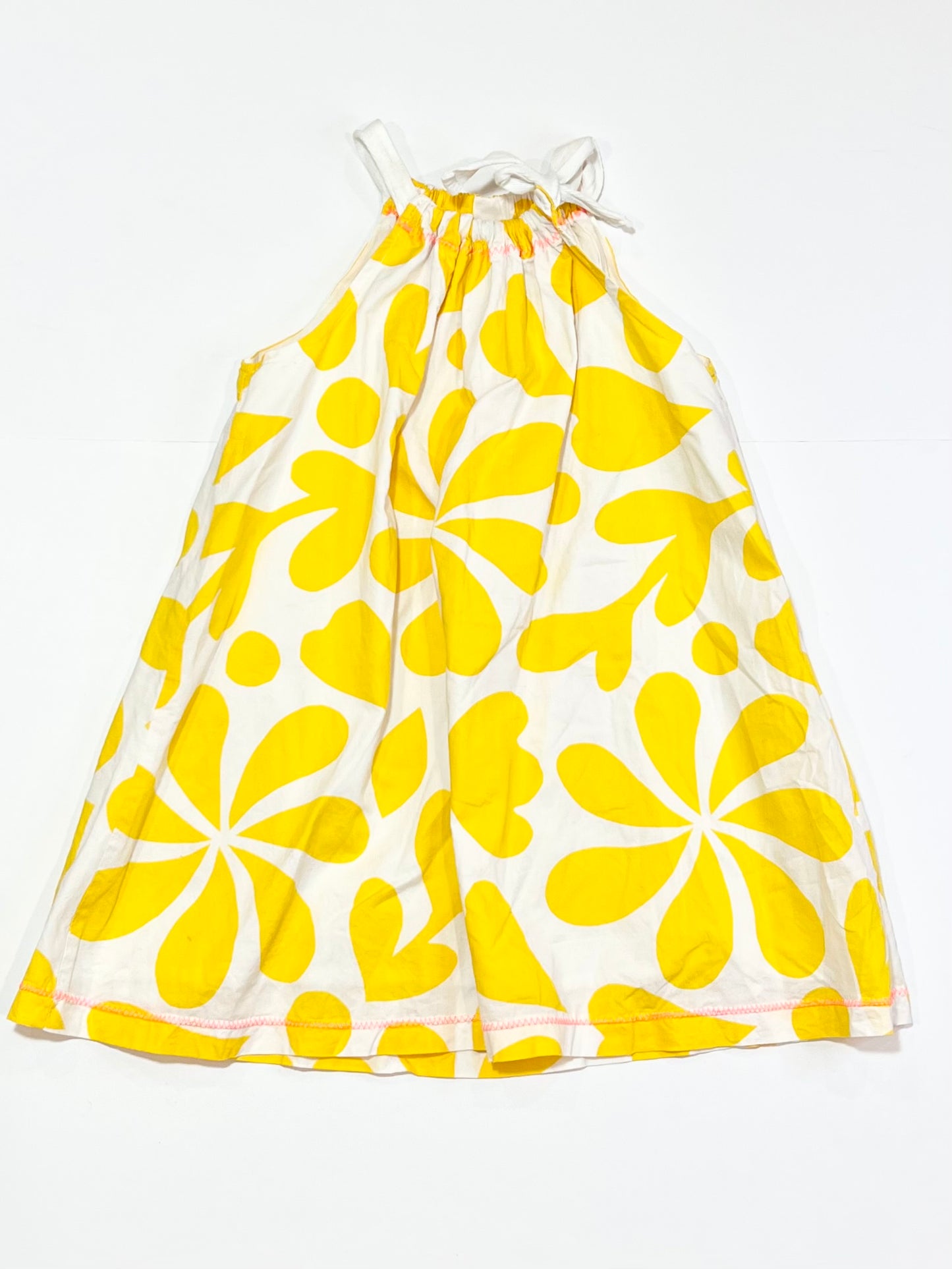 Yellow shapes dress - Size 3