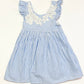 Blue striped dress - Size 3
