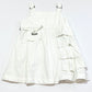 White ruffle dress - Size 3