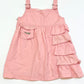 Pink ruffle dress - Size 3