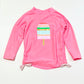 Pink ice block rashie - Size 2