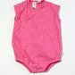 Pink cross-over romper - Size 2