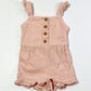 Seersucker playsuit - Size 2