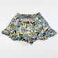 Floral ruffle shorts - Size 2