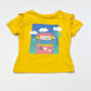 Yellow ice cream tee - Size 2
