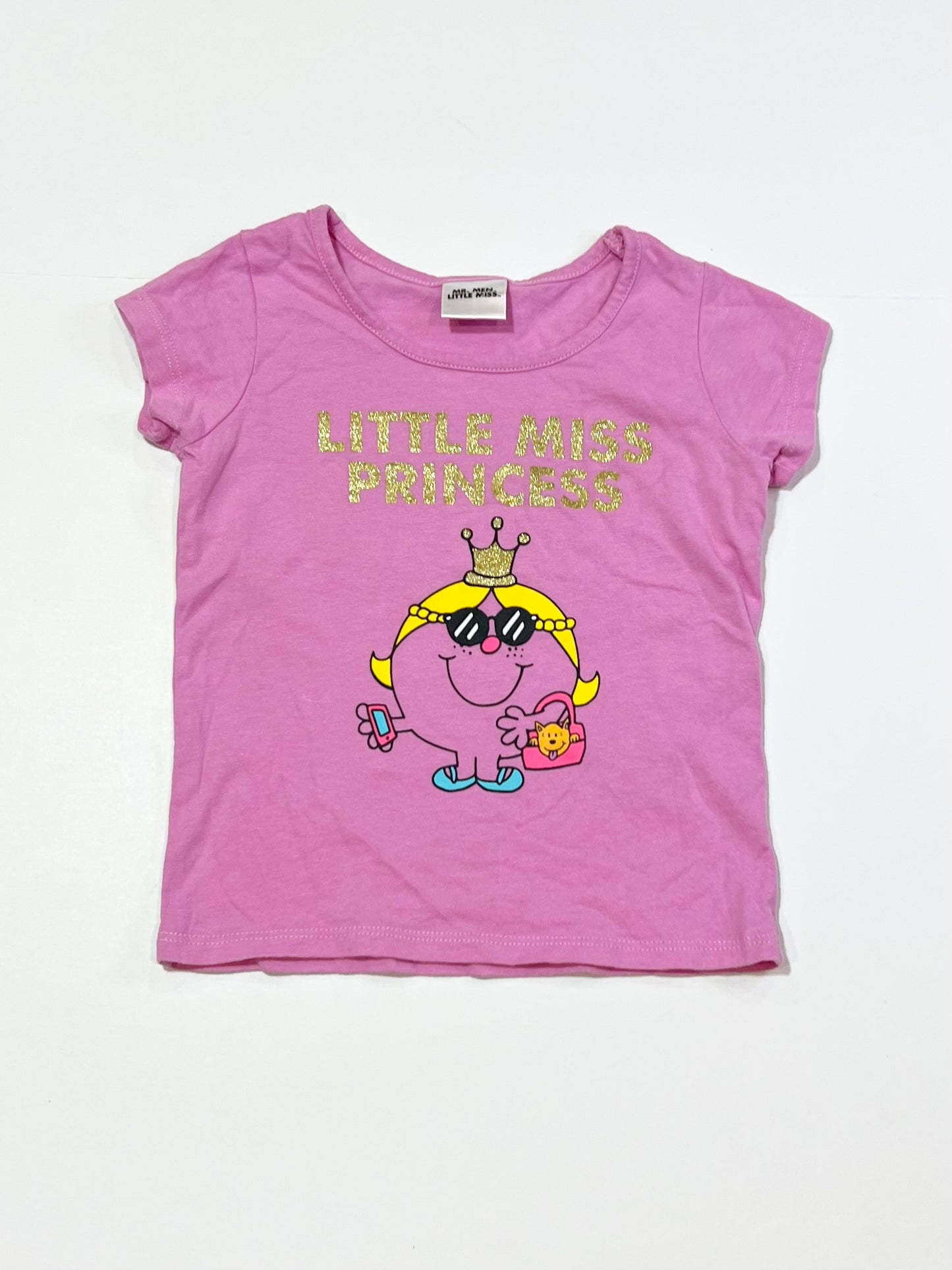 Little Miss Princess tee - Size 2