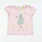 Pink bunny tee - Size 2