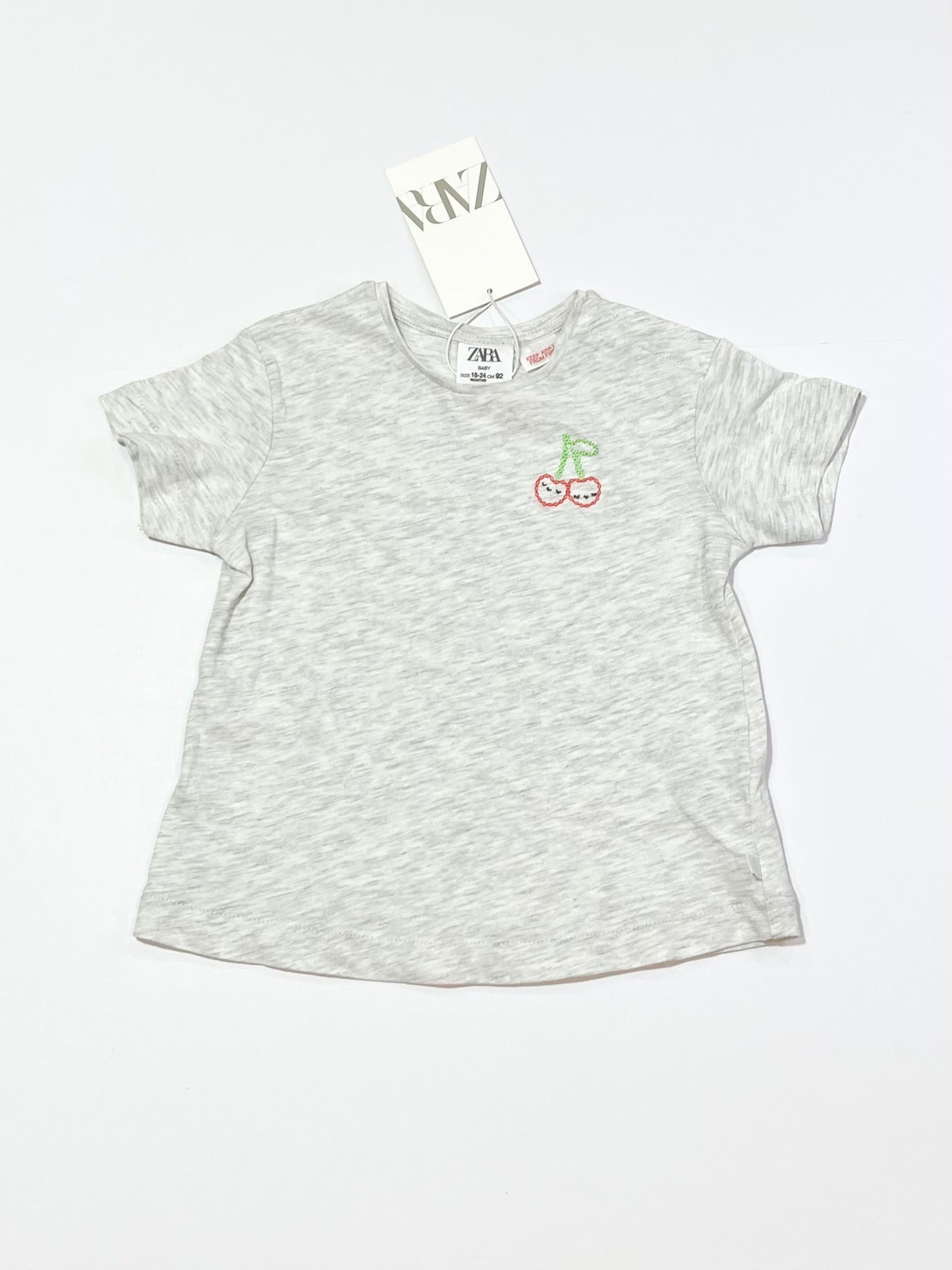 Cherries tee brand new - Size 2