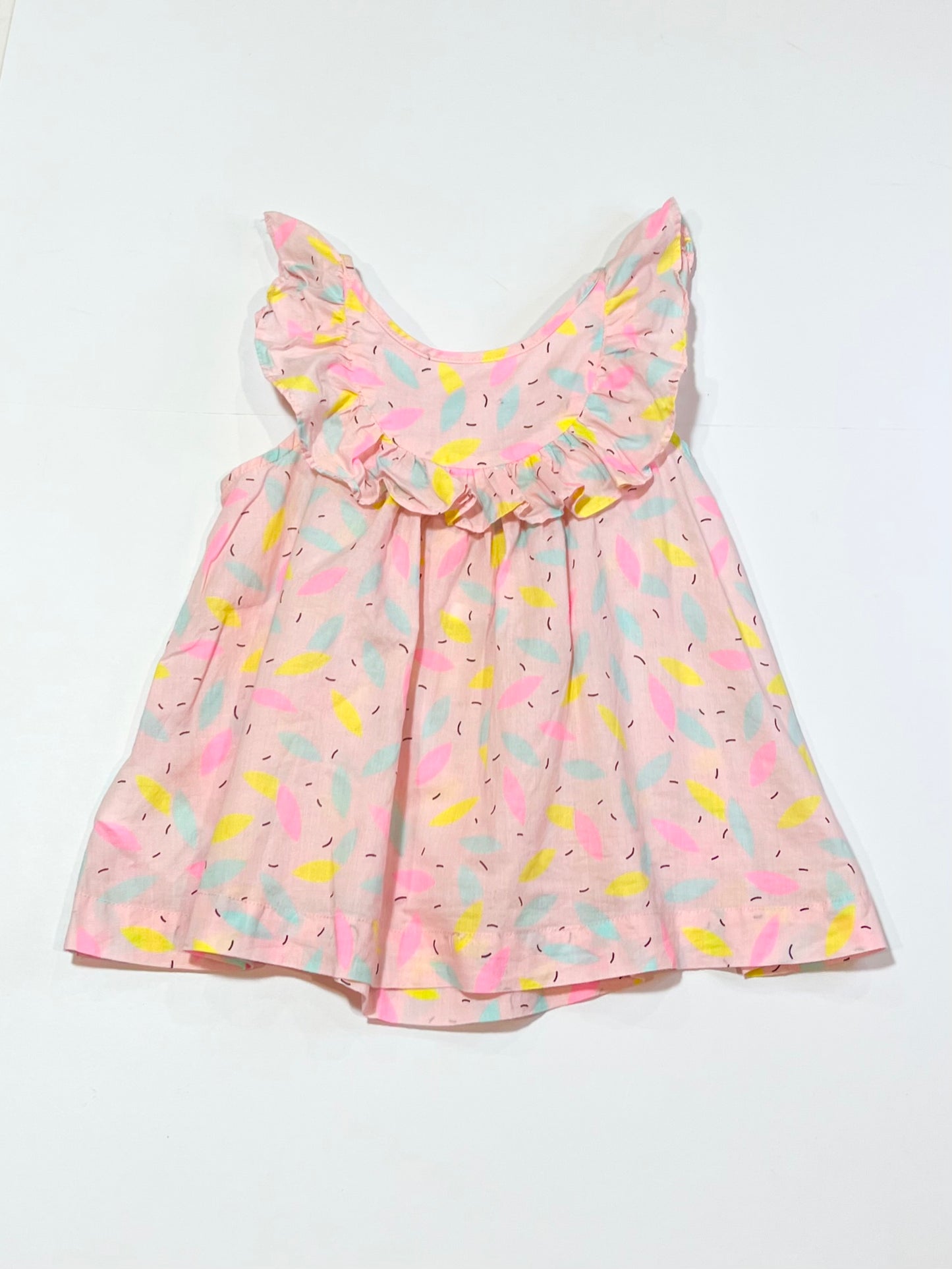 Pink ruffle top - Size 2