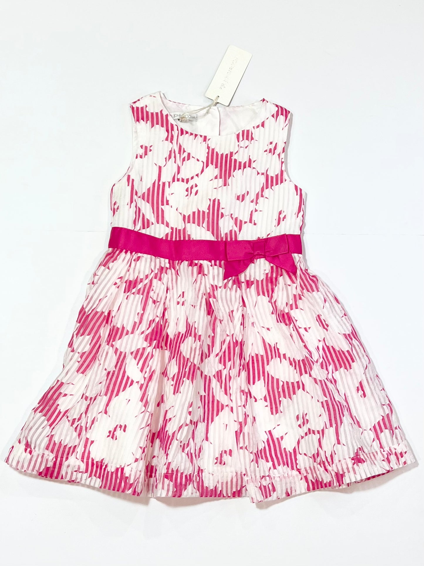 Pink floral dress brand new - Size 2-3