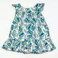 Woven leafy dress - Size 2