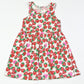 Strawberries jersey dress - Size 2-4