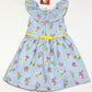 Striped floral dress brand new - Size 2