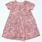 Pink unicorn jersey dress - Size 2