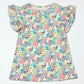 Floral terry dress - Size 2