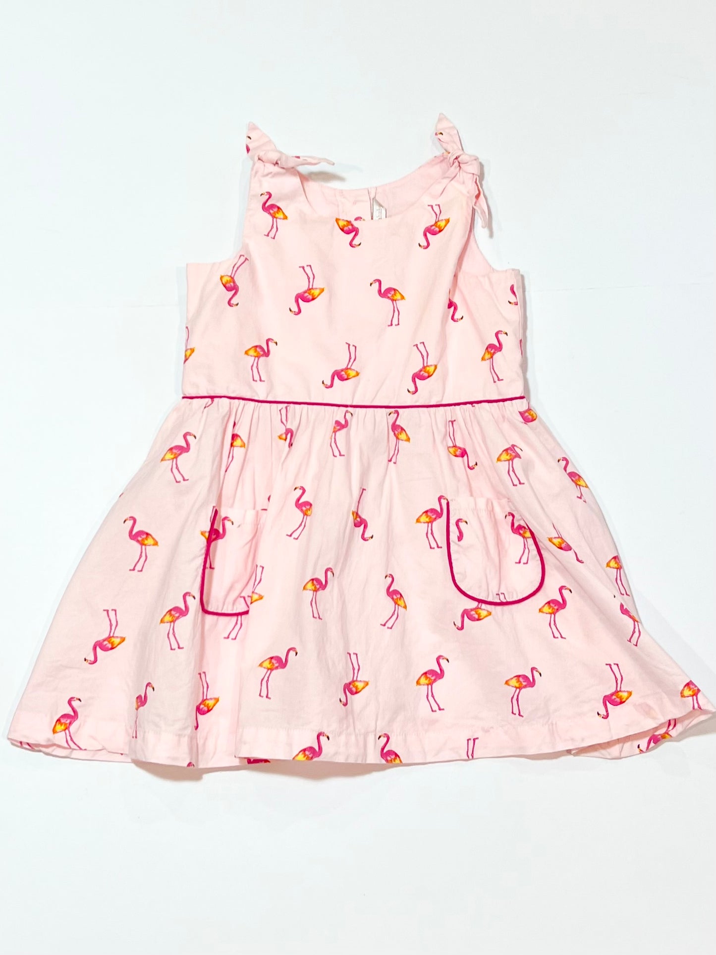 Pink flamingo dress - Size 2