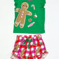 Christmas gingerbread pyjamas - Size 2