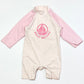 Pink striped swimsuit - Size 1