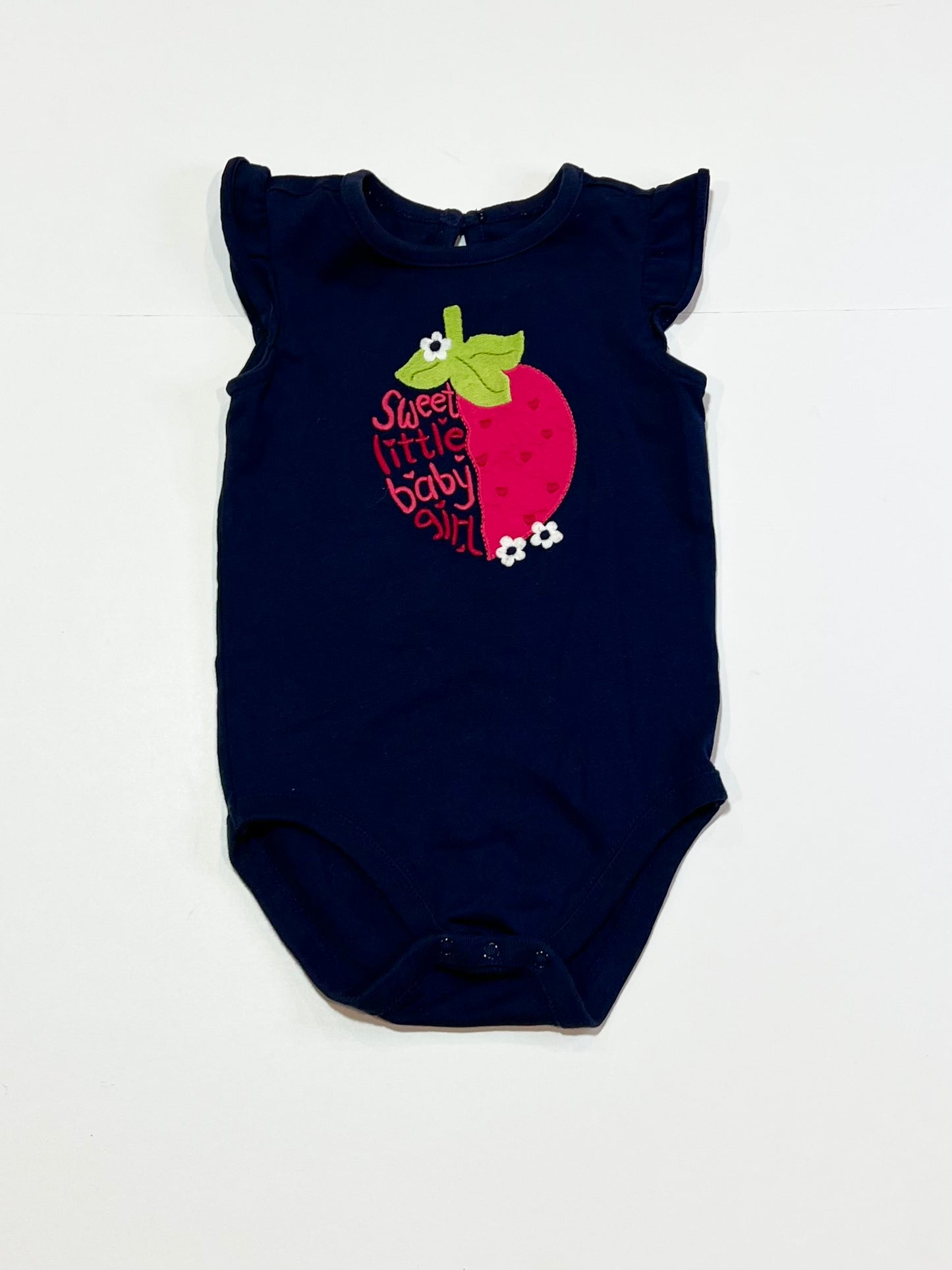 Sweet little baby girl bodysuit - Size 1