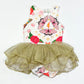 Floral tutu bodysuit - Size 1