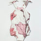 Pink flowers romper - Size 1