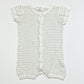 Striped metallic knit romper - Size 1