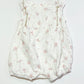 White floral romper - Size 1