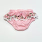 Spotty ruffled nappy cover - Size 1