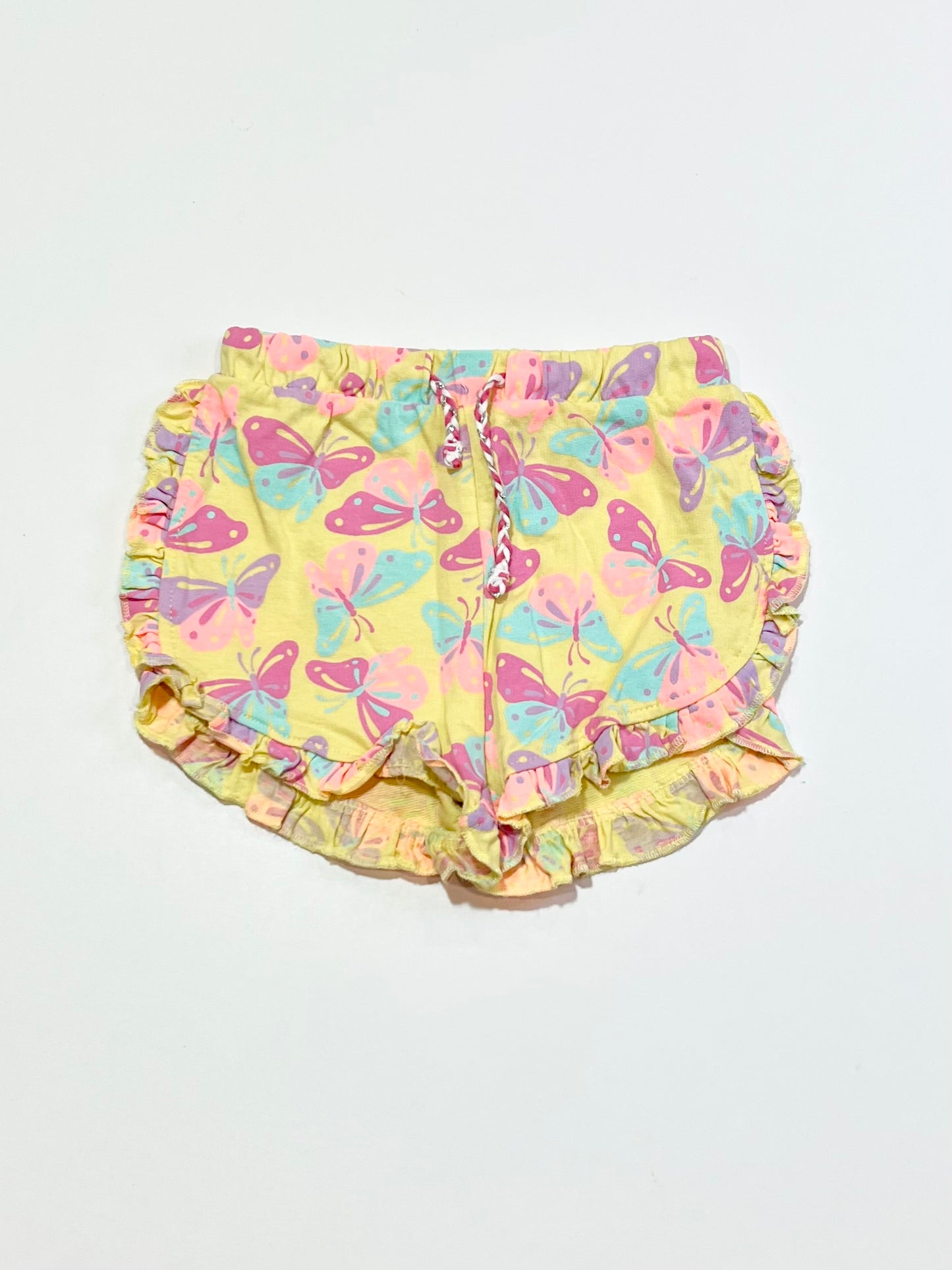 Butterfly ruffle shorts - Size 1