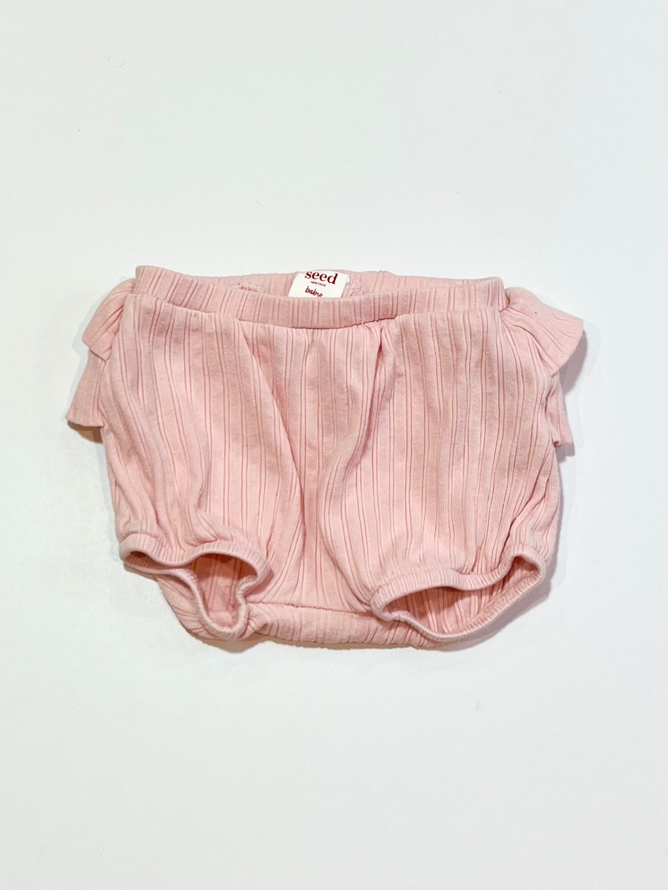 Pink ruffle bloomers - Size 1