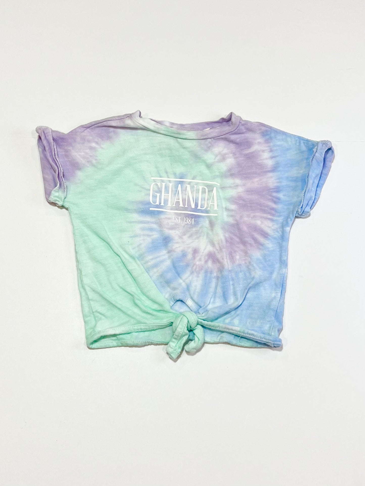 Tie-dye tie-up tee - Size 1
