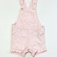 Pink floral overalls - Size 1