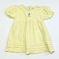 Yellow jersey dress - Size 1